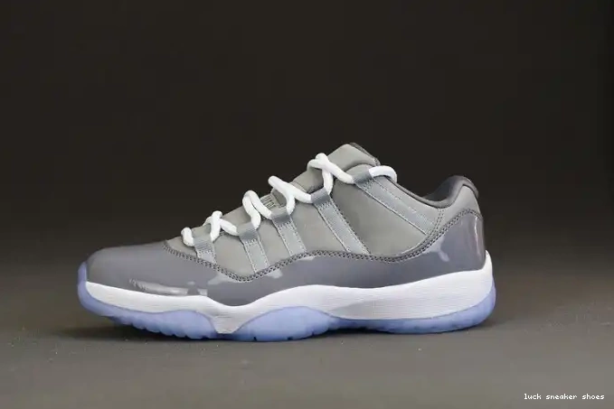 Rep LUCY Air 11 Cool 528895-003 Jordan Grey Low 0508